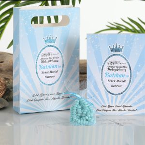 Mevlüt seti 64 sayfa taç ve prenses model