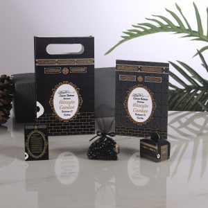 Hediyelik mevlüt seti Kabe desen 5'li Set