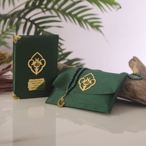 64 Sy Zümrüt Çanta+ Şantuk Yasin + lüks Tsbh