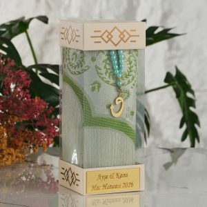 İsme Özel Silindir Kutu İçerisinde Seccade ve Tesbih